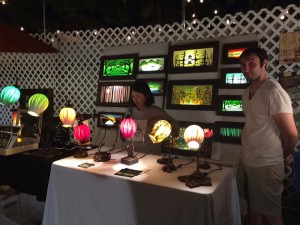 Steffy Lamps at Frenchman Art Market